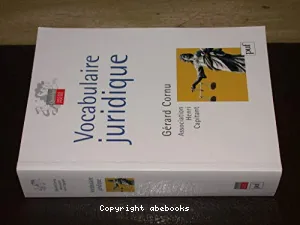 Vocabulaire juridique