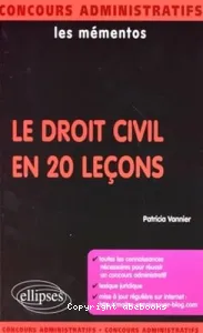 Le droit civil en 20 leçons