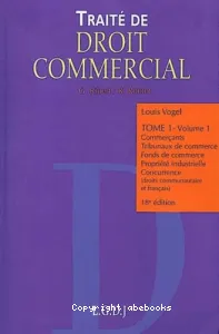 Traité de droit commercial