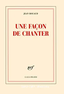 Une façon de chanter