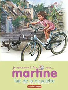 Martine fait de la bicyclette