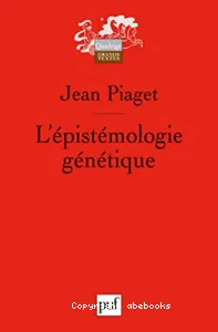 L'épistémologie génétique