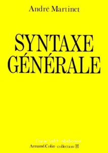 Syntaxe générale