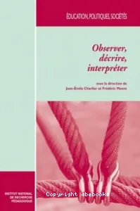 Observer, décrire, interpréter