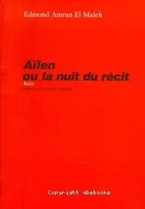 Aïlen ou La nuit du récit