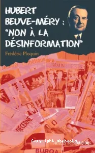 Hubert Beuve-Méry : non à la désinformation