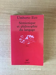 Sémiotique et philosophie du langage