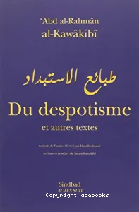 Du despotisme et autres textes