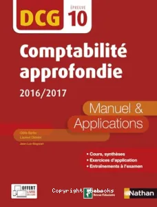 Comptabilité approfondie DCG 10