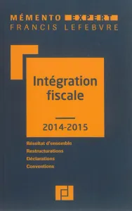 Intégration fiscale 2014-2015
