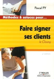 Faire signer ses clients