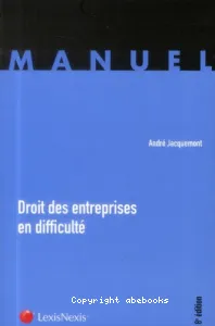 Droit des entreprises en difficultés