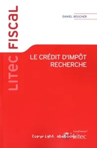 Le crédit d'impôt recherche