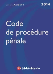 Code de procédure pénale 2014