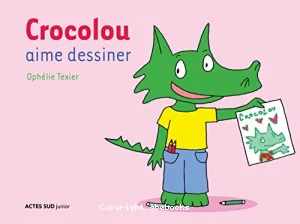 Crocolou aime dessiner