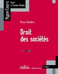 Droit des sociétés