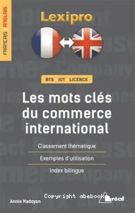 Les mots clés du commerce international