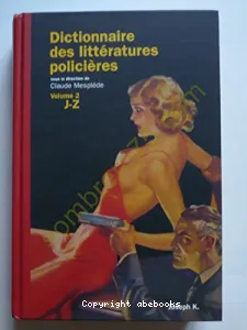 Dictionnaire des littératures policières