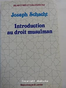 Introduction au droit musulman