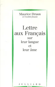 Lettre aux Français sur leur langue et leur âme