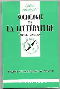 Sociologie de la littérature