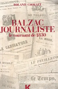 Balzac journaliste