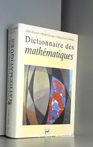 Dictionnaire des mathématiques