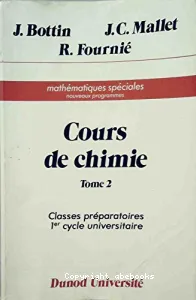 Cours de chimie