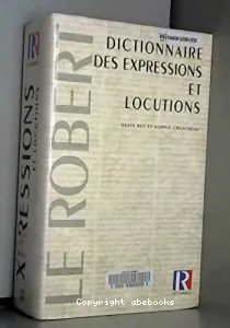 Dictionnaire des expressions et locutions