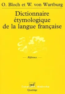 Dictionnaire étymologique de la langue française