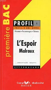 L'Espoir, Malraux