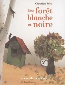 Une forêt blanche et noire