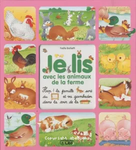 Je lis avec les animaux de la ferme