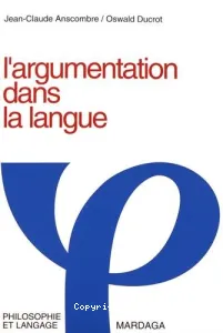 L' argumentation dans la langue