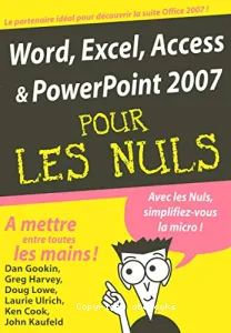 Word, Excel, Access, PowerPoint 2007