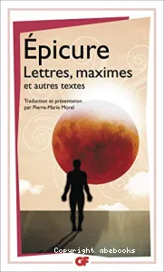 Lettres, maximes