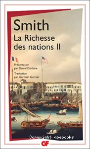 Recherches sur la nature et les causes de la richesse des nations