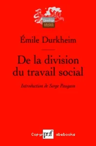 De la division du travail social