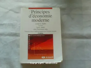 Principes d'économie moderne