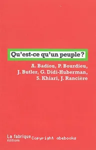 Qu'est-ce qu'un peuple ?