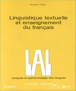 Linguistique textuelle et enseignement du français