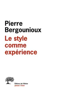 Le style comme expérience