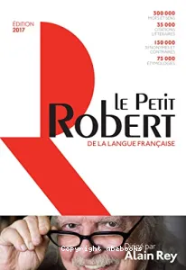 Le petit Robert - 2017