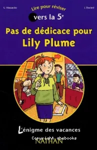 Pas de dédicace pour Lily Plume