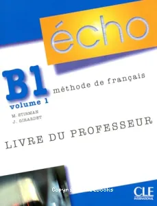 Echo Méthode de français B1