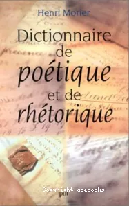 Dictionnaire de poétique et de rhétorique