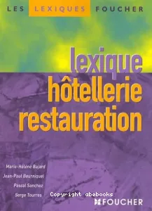 Lexique hotellerie restauration