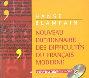 Nouveau dictionnaire des difficultés du français moderne