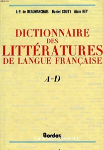 Dictionnaire des littératures de langue française