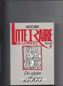 Manuel d'histoire littéraire de la France